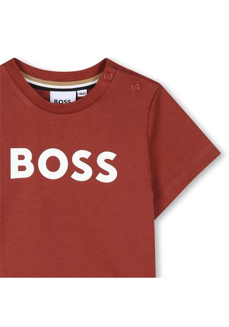 T-shirt con stampa HUGO BOSS KIDS | J5271295G